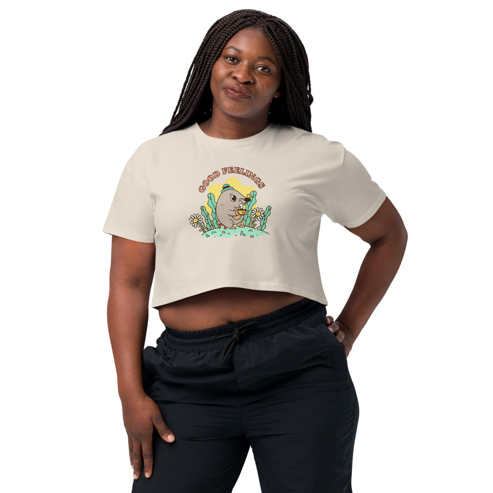 Good feelings | Women's Crop Top | AS Colour 4062