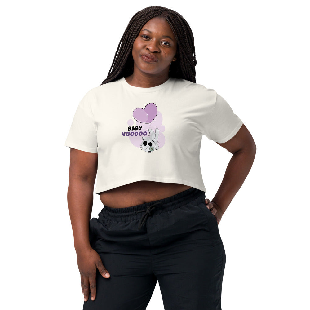 Ted heart - Baby voodoo | Women's Crop Top | AS Colour 4062
