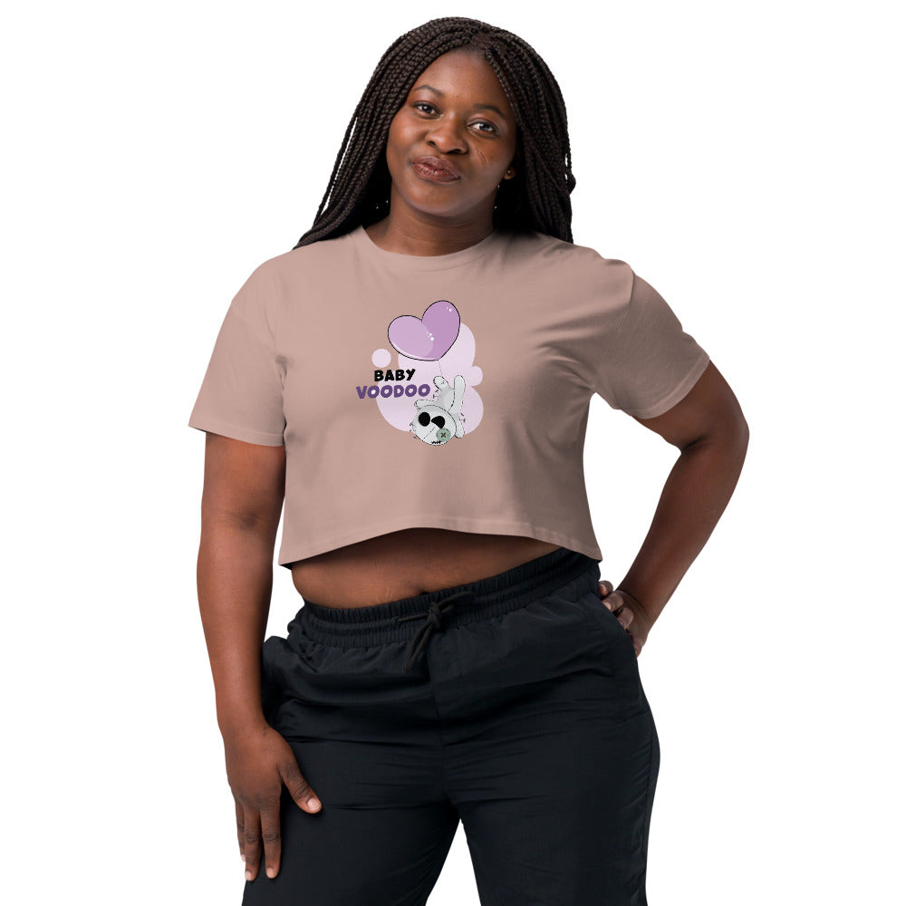 Ted heart - Baby voodoo | Women's Crop Top | AS Colour 4062