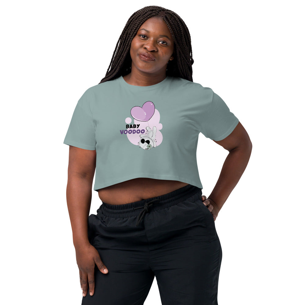 Ted heart - Baby voodoo | Women's Crop Top | AS Colour 4062