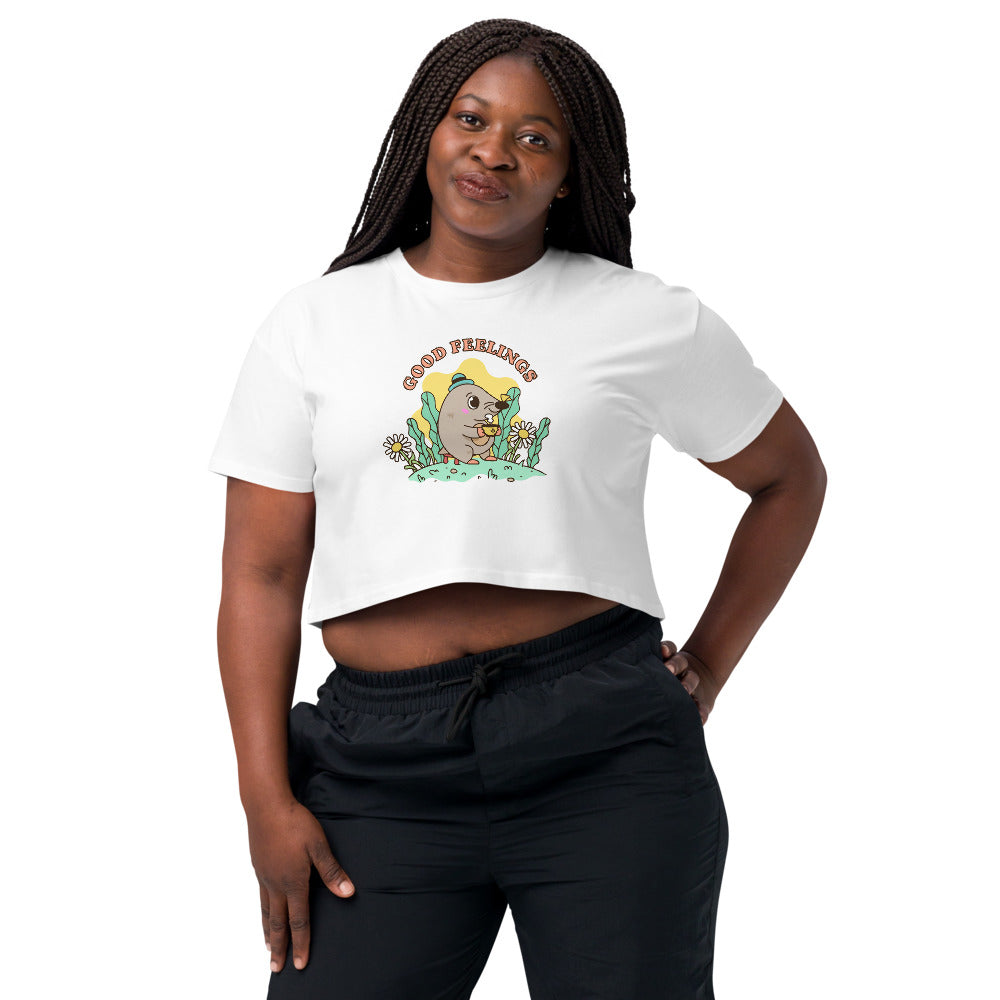 Good feelings | Women's Crop Top | AS Colour 4062