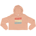 Find the beauty in every day | Women's Cropped Hoodie | Bella + Canvas 7502