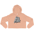 Enjoy every moments white | Women's Cropped Hoodie | Bella + Canvas 7502
