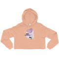 Ted heart - Baby voodoo | Women's Cropped Hoodie | Bella + Canvas 7502