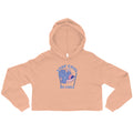 Stay cool be chill | Women's Cropped Hoodie | Bella + Canvas 7502