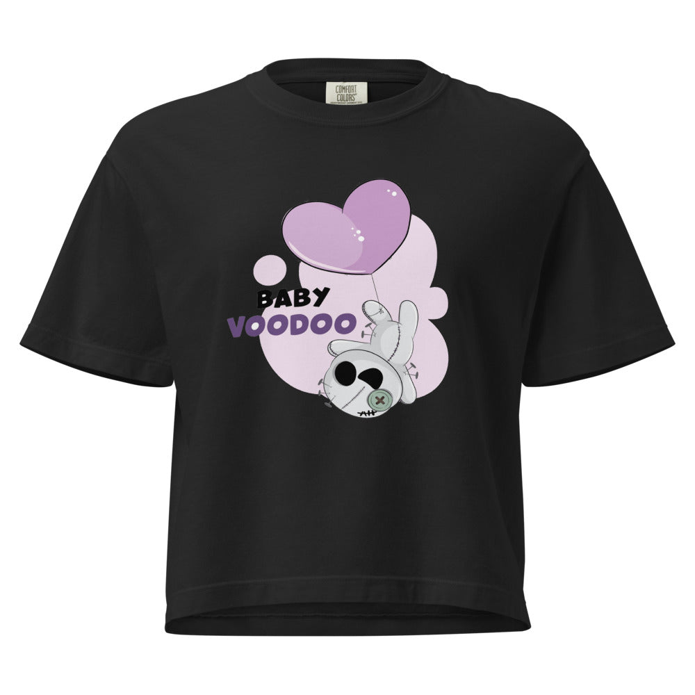 Ted heart - Baby voodoo | Women's Heavyweight Boxy T-Shirt | Comfort Colors 3023CL