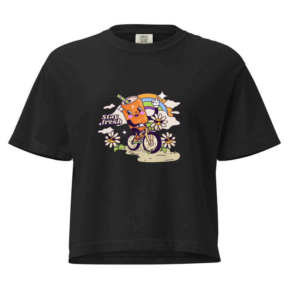 Stay fresh | Women's Heavyweight Boxy T-Shirt | Comfort Colors 3023CL