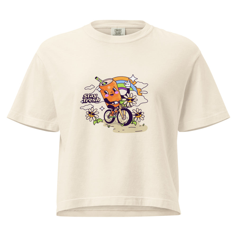 Stay fresh | Women's Heavyweight Boxy T-Shirt | Comfort Colors 3023CL