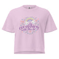 Rainbow - Everything will be ok | Women's Heavyweight Boxy T-Shirt | Comfort Colors 3023CL
