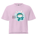 Green rabbit - HIP HIP HOORAAAY | Women's Heavyweight Boxy T-Shirt | Comfort Colors 3023CL