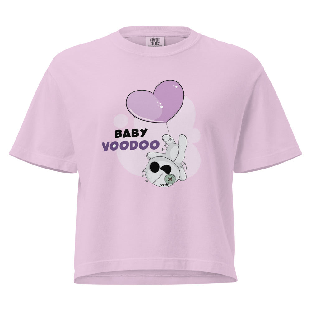 Ted heart - Baby voodoo | Women's Heavyweight Boxy T-Shirt | Comfort Colors 3023CL