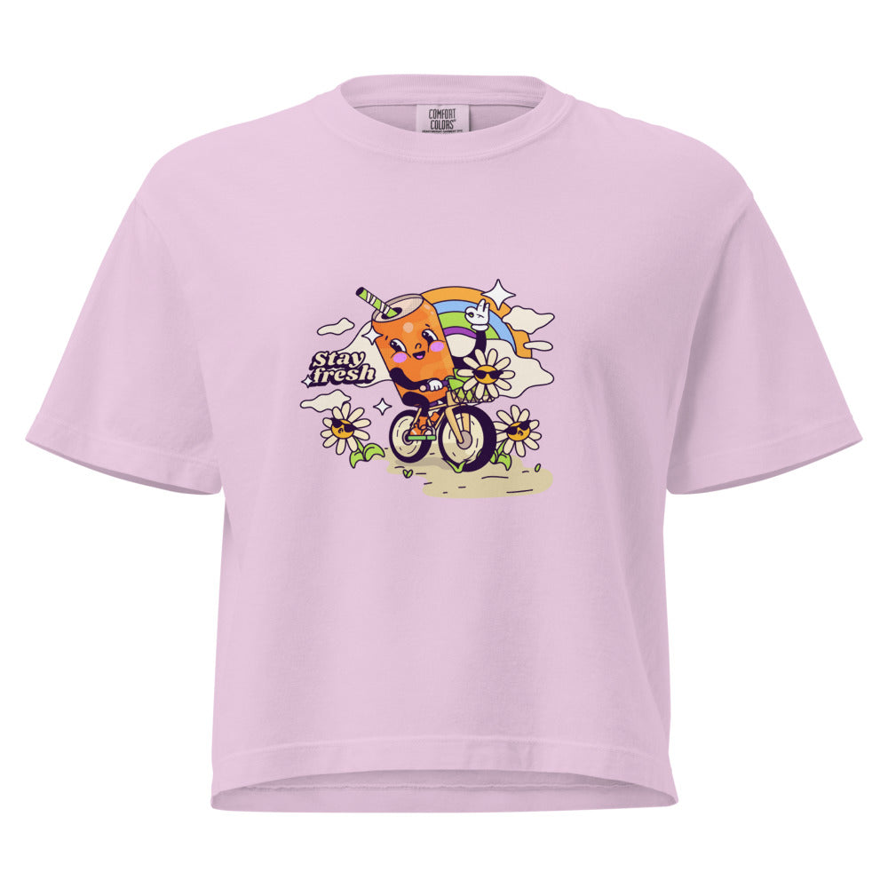 Stay fresh | Women's Heavyweight Boxy T-Shirt | Comfort Colors 3023CL