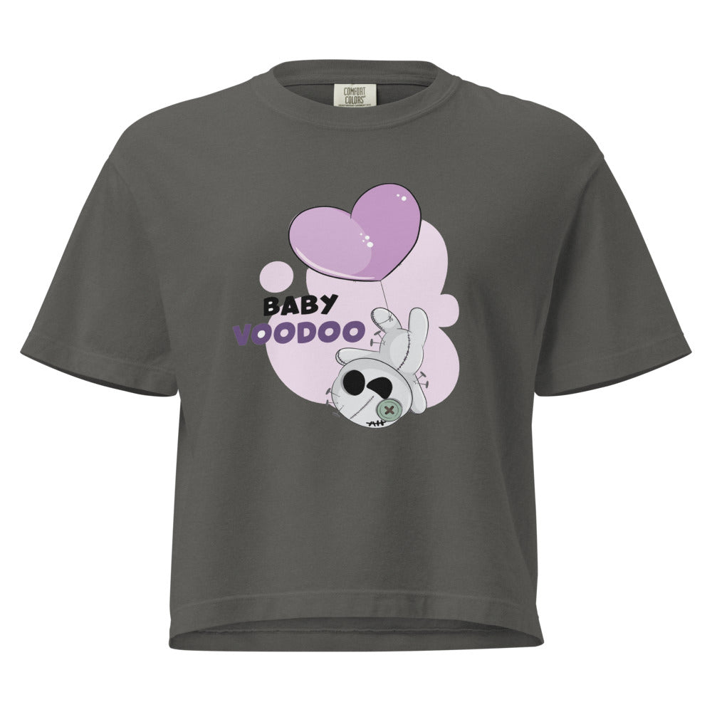 Ted heart - Baby voodoo | Women's Heavyweight Boxy T-Shirt | Comfort Colors 3023CL