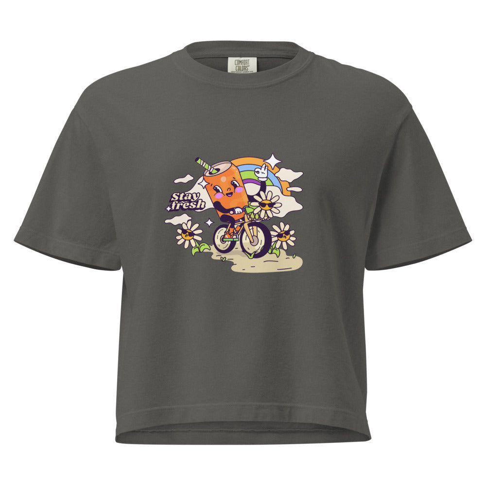 Stay fresh | Women's Heavyweight Boxy T-Shirt | Comfort Colors 3023CL