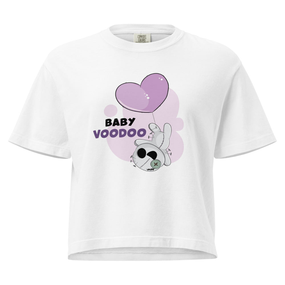 Ted heart - Baby voodoo | Women's Heavyweight Boxy T-Shirt | Comfort Colors 3023CL
