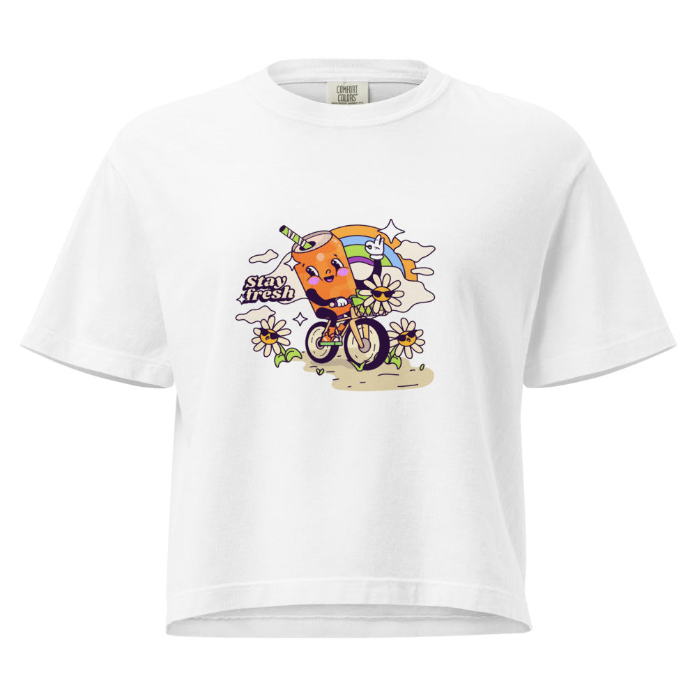 Stay fresh | Women's Heavyweight Boxy T-Shirt | Comfort Colors 3023CL
