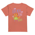 Orange fox - Ẹnoy the day | Women's High-Waisted Tee | Cotton Heritage OW1086