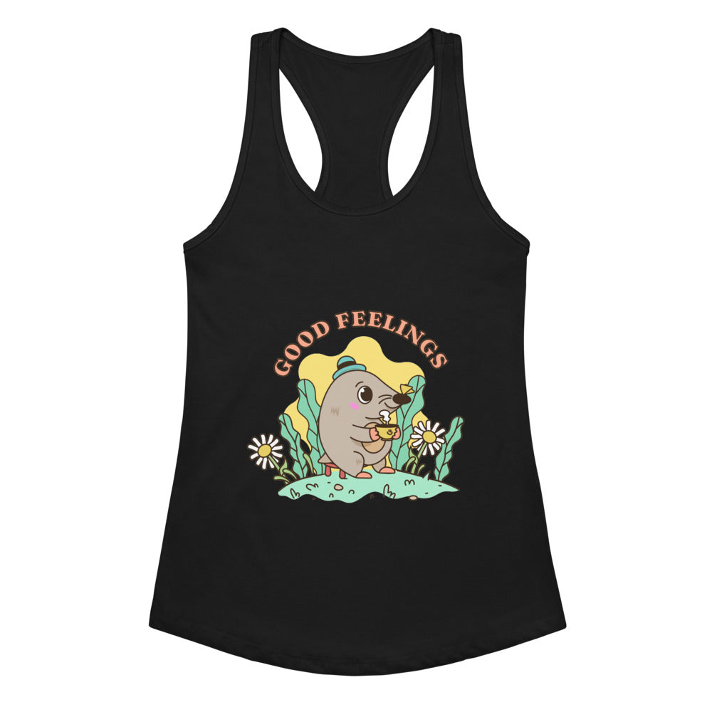 Good feelings | Women's Ideal Racerback Tank Top | Next Level 1533
