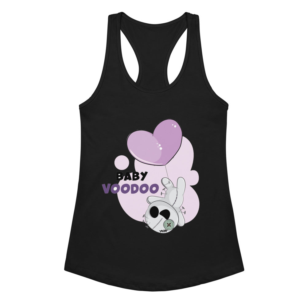 Ted heart - Baby voodoo | Women's Ideal Racerback Tank Top | Next Level 1533