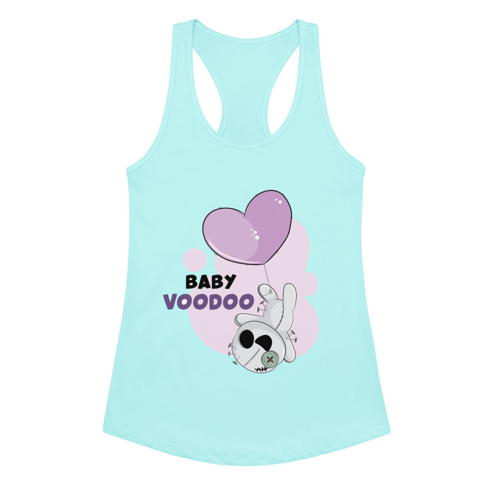 Ted heart - Baby voodoo | Women's Ideal Racerback Tank Top | Next Level 1533