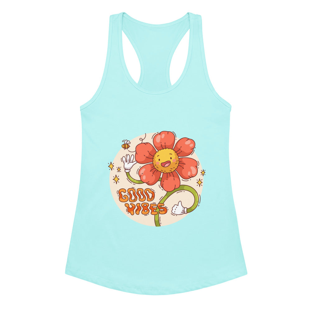 Good vides | Women's Ideal Racerback Tank Top | Next Level 1533