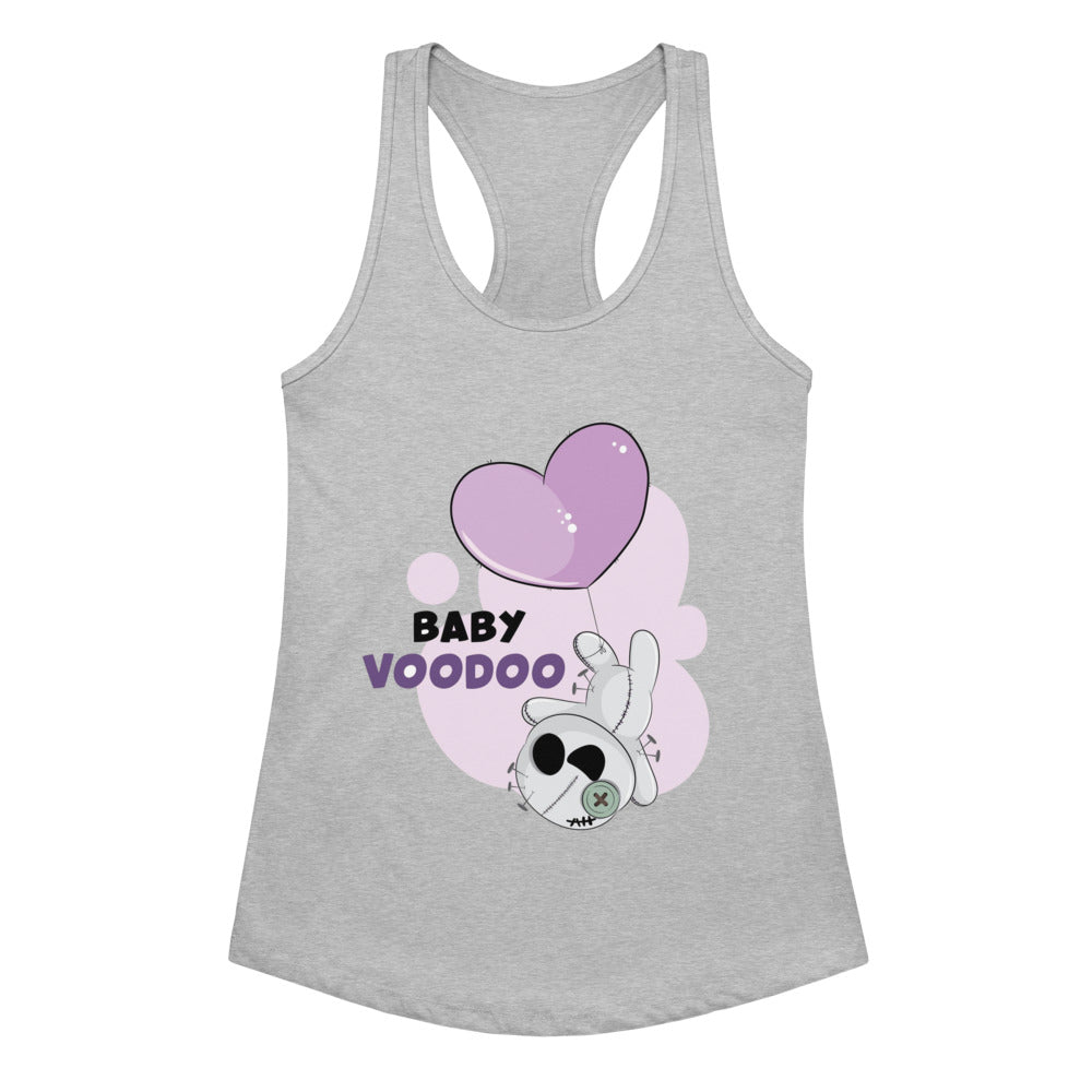Ted heart - Baby voodoo | Women's Ideal Racerback Tank Top | Next Level 1533