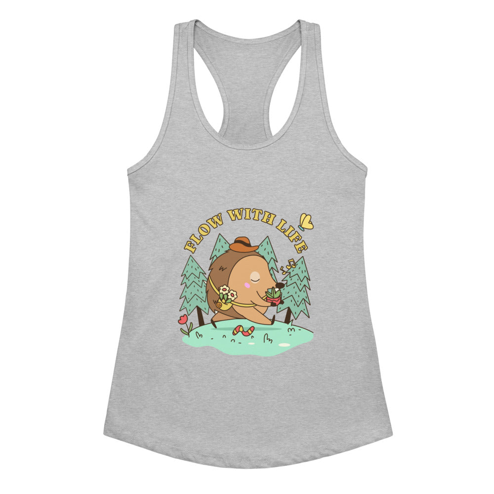 Flow with life | Women's Ideal Racerback Tank Top | Next Level 1533