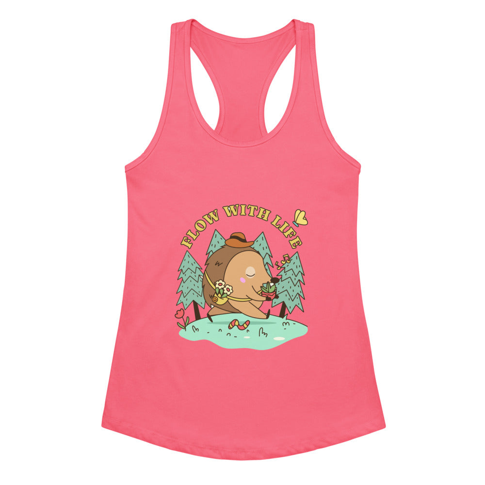 Flow with life | Women's Ideal Racerback Tank Top | Next Level 1533