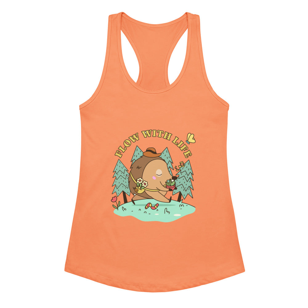 Flow with life | Women's Ideal Racerback Tank Top | Next Level 1533