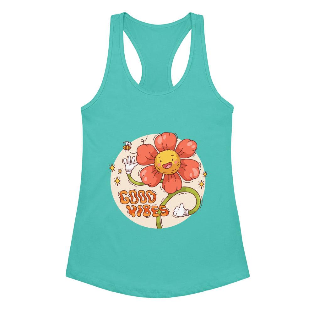 Good vides | Women's Ideal Racerback Tank Top | Next Level 1533