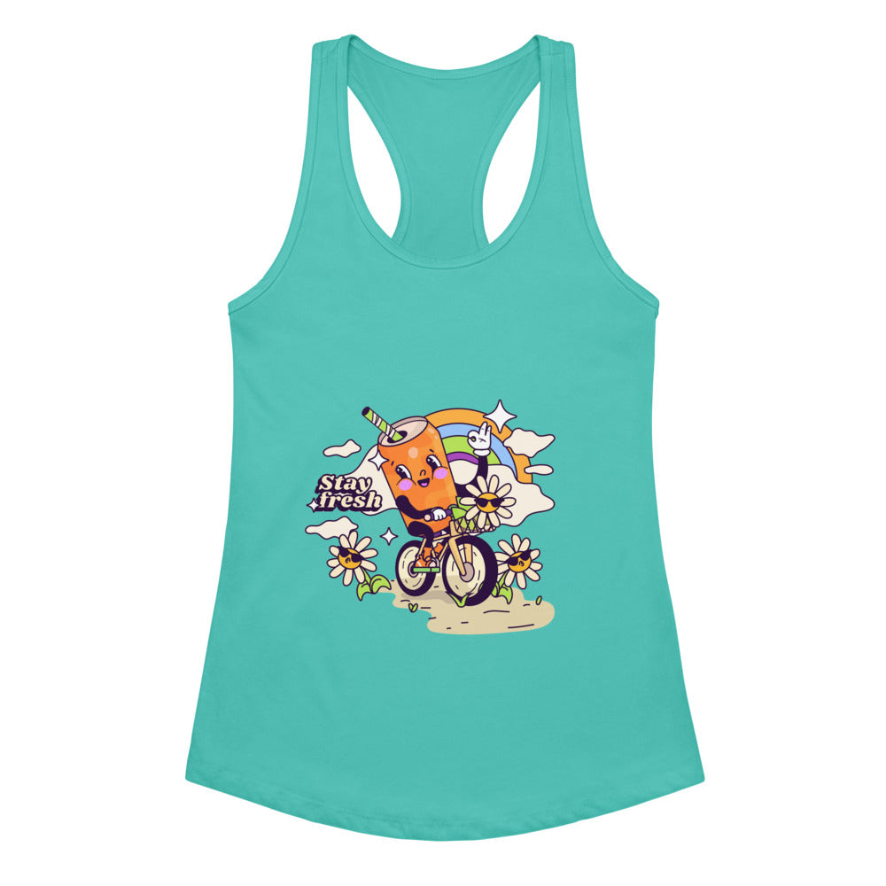 Stay fresh | Women's Ideal Racerback Tank Top | Next Level 1533