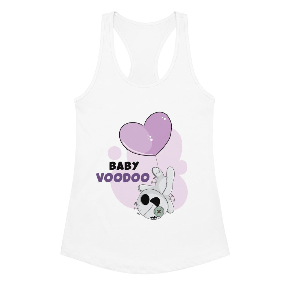 Ted heart - Baby voodoo | Women's Ideal Racerback Tank Top | Next Level 1533