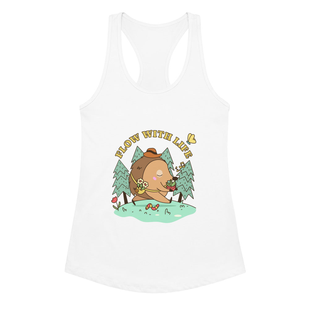 Flow with life | Women's Ideal Racerback Tank Top | Next Level 1533