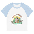 Good feelings | Women's Micro Rib Raglan Baby Tee | Bella + Canvas 1201