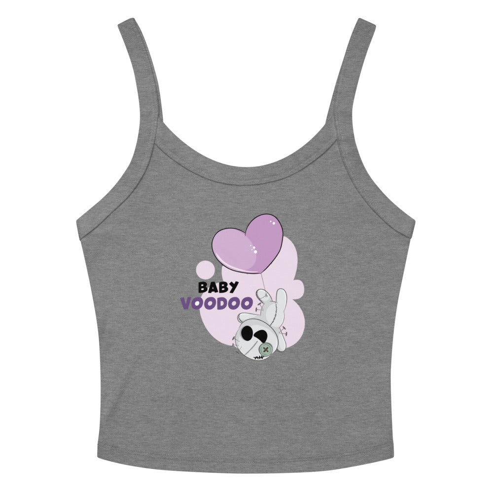 Ted heart - Baby voodoo | Women's Micro-Rib Tank Top | Bella Canvas 1012