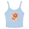 Good vides | Women's Micro-Rib Tank Top | Bella Canvas 1012