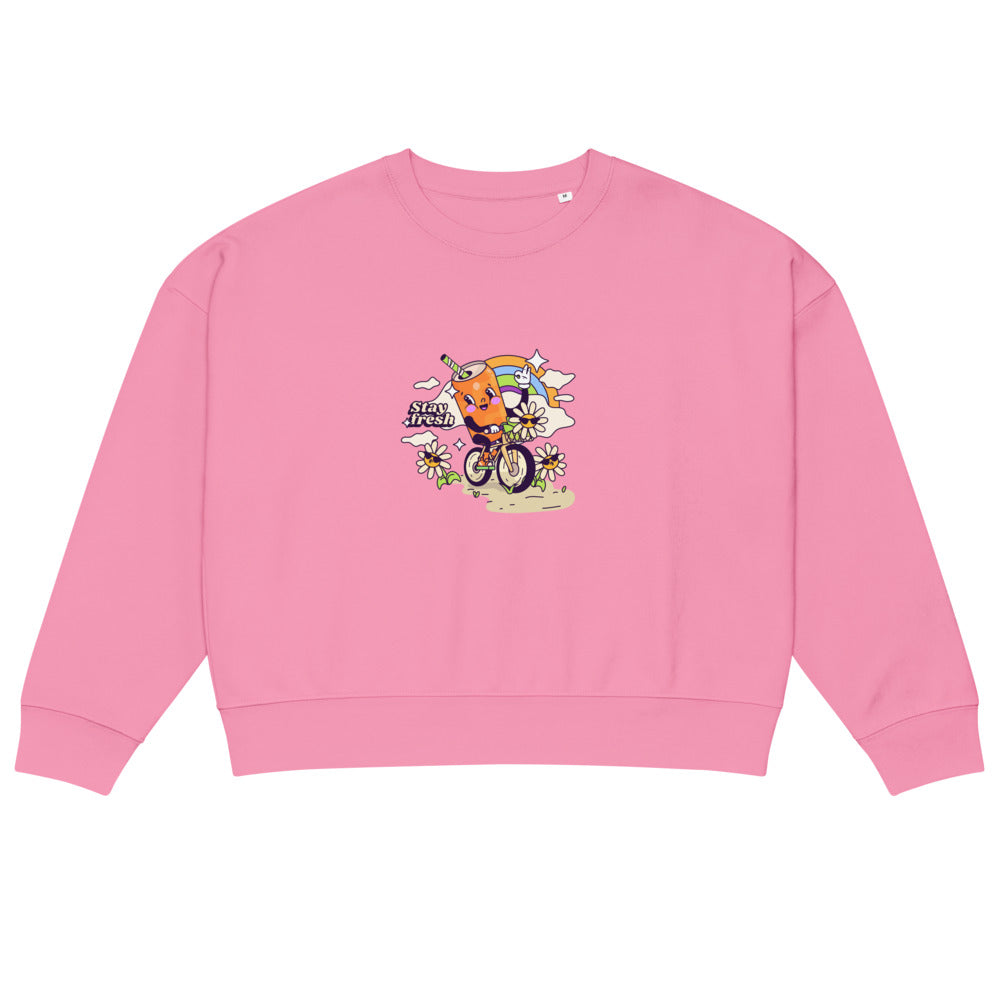 Stay fresh | Women's Organic Crew Neck Stella Alma Sweatshirt | Stanley/Stella SASW036