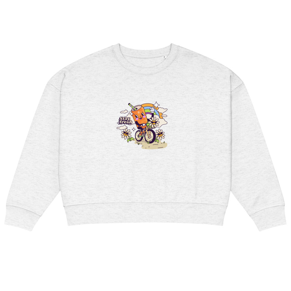 Stay fresh | Women's Organic Crew Neck Stella Alma Sweatshirt | Stanley/Stella SASW036