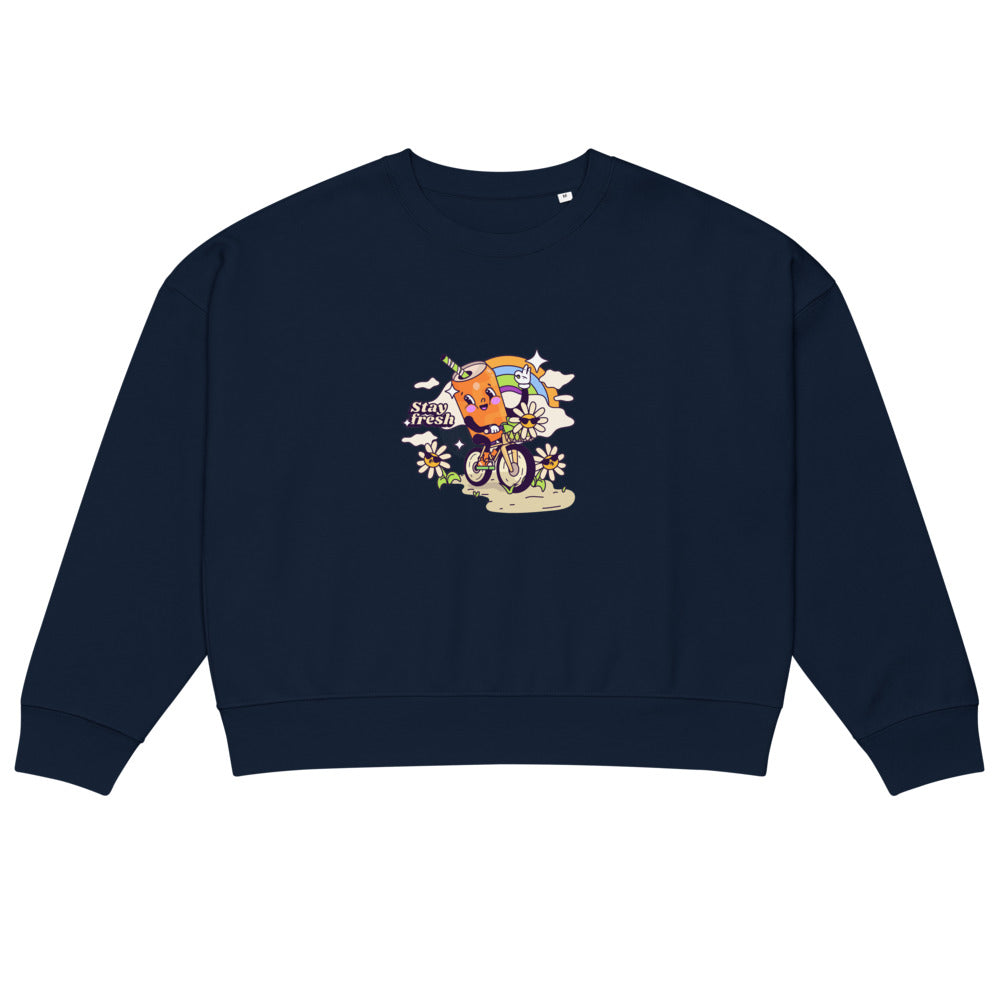 Stay fresh | Women's Organic Crew Neck Stella Alma Sweatshirt | Stanley/Stella SASW036