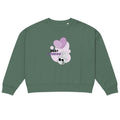 Ted heart - Baby voodoo | Women's Organic Crew Neck Stella Alma Sweatshirt | Stanley/Stella SASW036