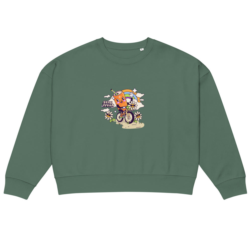 Stay fresh | Women's Organic Crew Neck Stella Alma Sweatshirt | Stanley/Stella SASW036