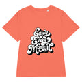 Enjoy every moments white | Women's Organic Ribbed Neck Stella Muser T-Shirt | Stanley/Stella SATW002