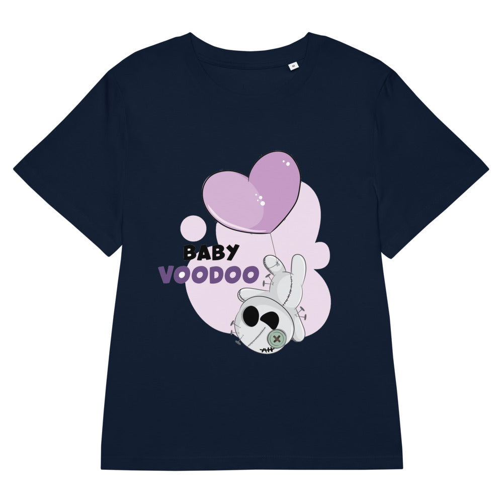 Ted heart - Baby voodoo | Women's Organic Ribbed Neck Stella Muser T-Shirt | Stanley/Stella SATW002