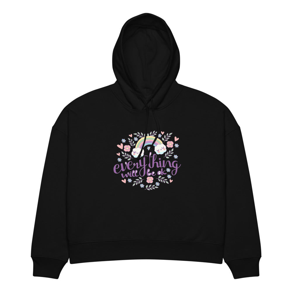 Rainbow - Everything will be ok | Women's Organic Stella Nora Hoodie | Stanley/Stella SASW035