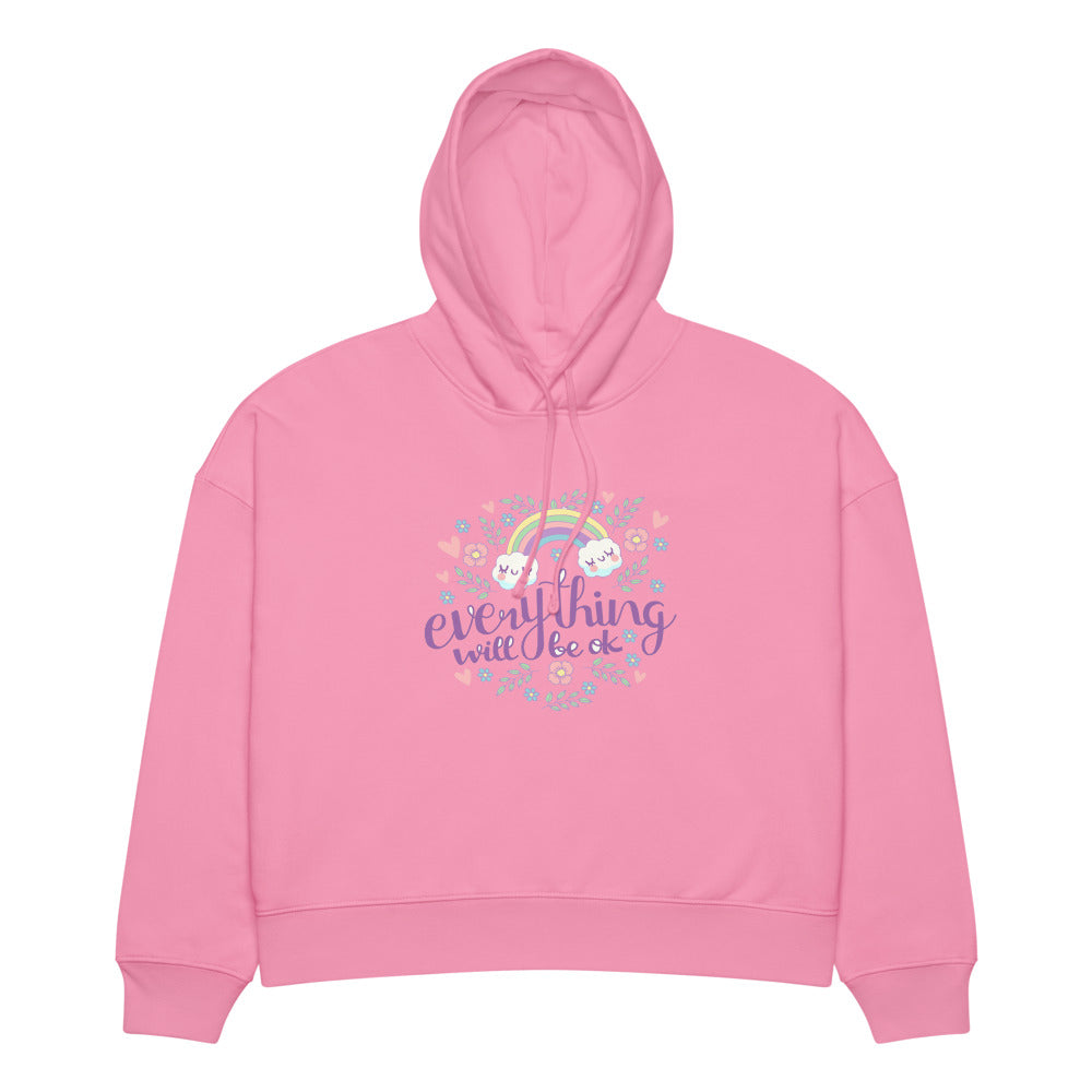 Rainbow - Everything will be ok | Women's Organic Stella Nora Hoodie | Stanley/Stella SASW035