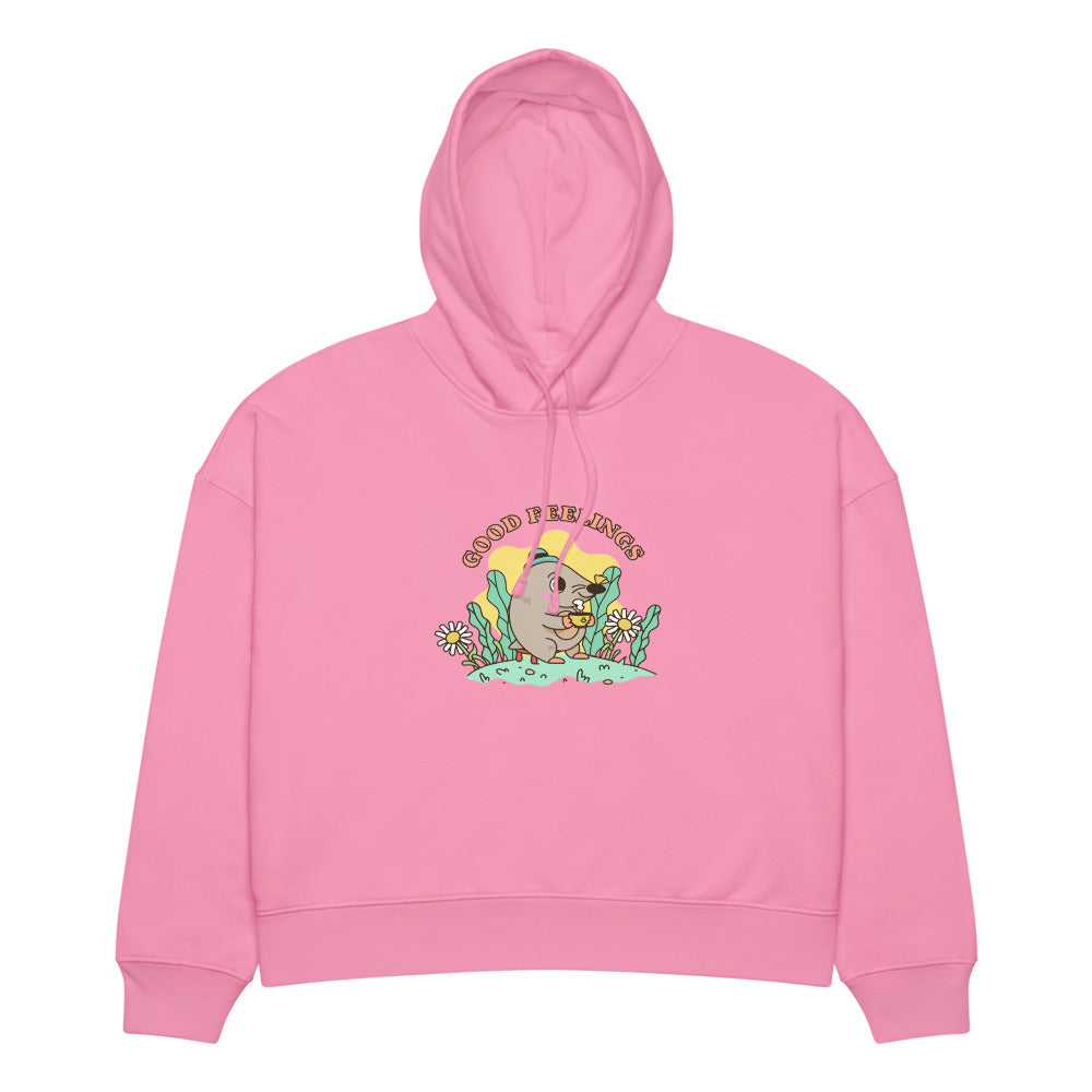 Good feelings | Women's Organic Stella Nora Hoodie | Stanley/Stella SASW035