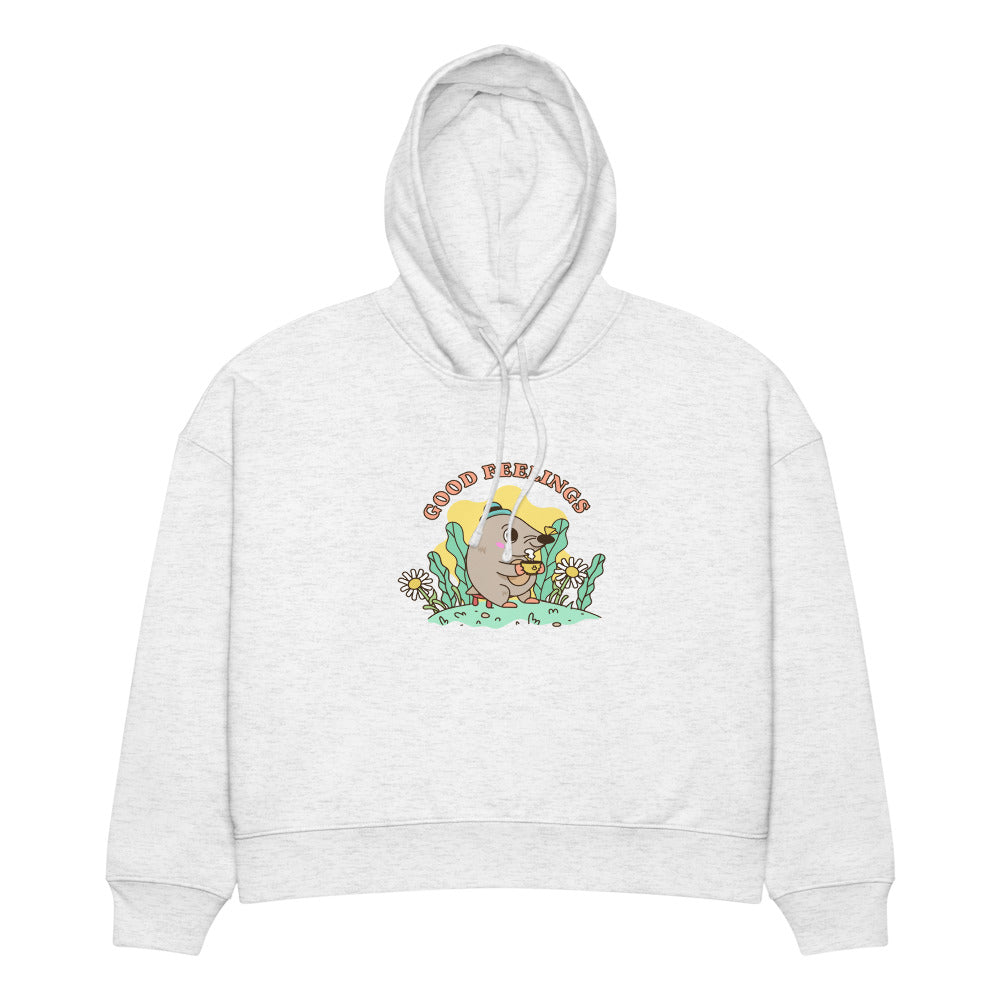 Good feelings | Women's Organic Stella Nora Hoodie | Stanley/Stella SASW035