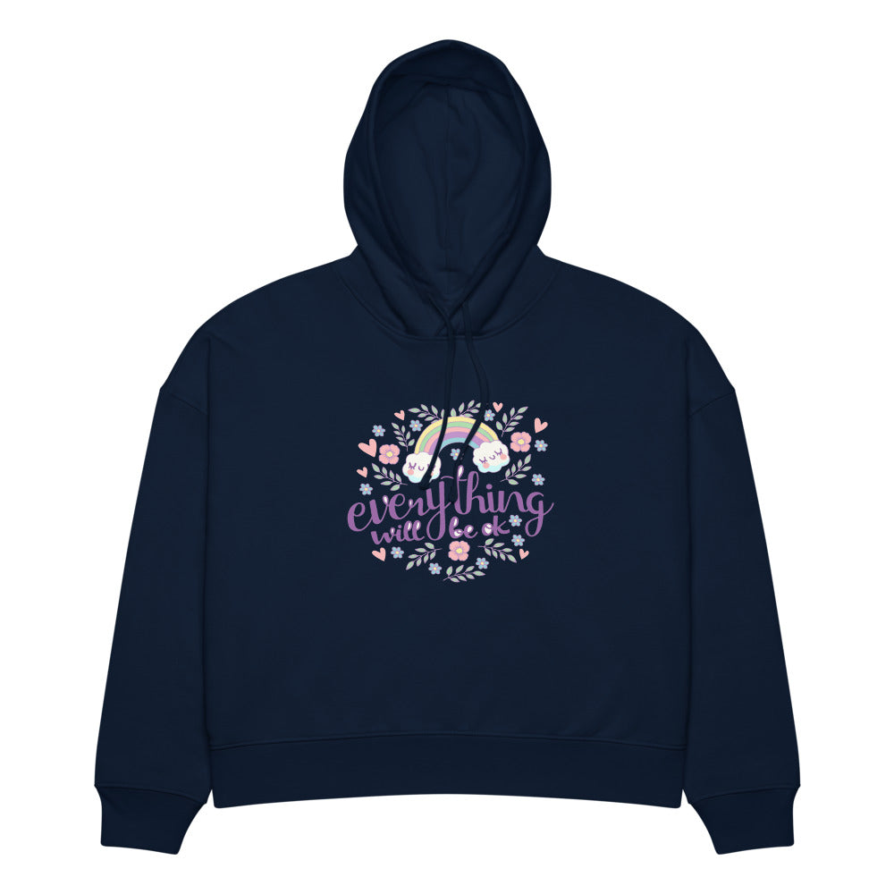 Rainbow - Everything will be ok | Women's Organic Stella Nora Hoodie | Stanley/Stella SASW035