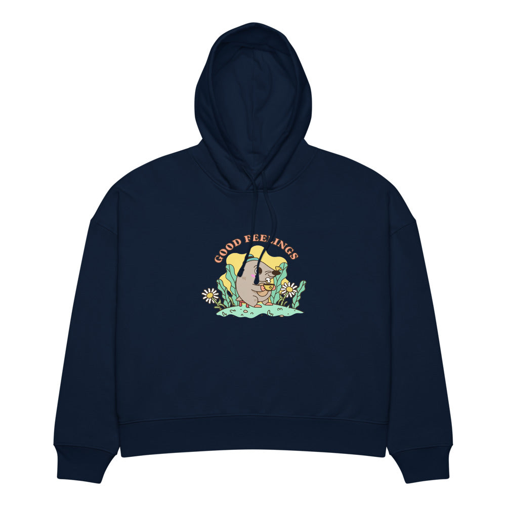 Good feelings | Women's Organic Stella Nora Hoodie | Stanley/Stella SASW035