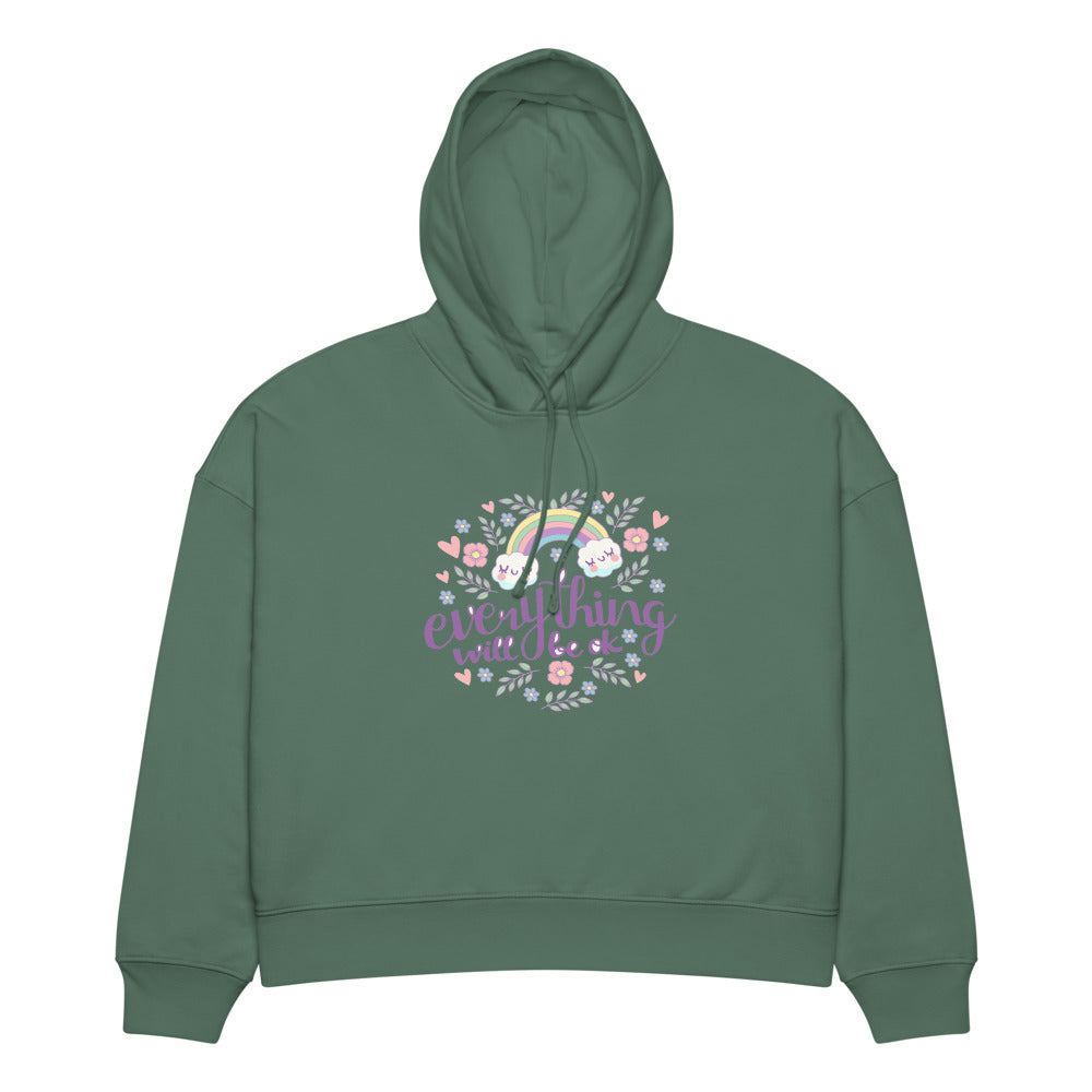 Rainbow - Everything will be ok | Women's Organic Stella Nora Hoodie | Stanley/Stella SASW035
